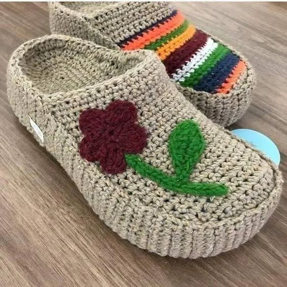 crochet crocs slippers