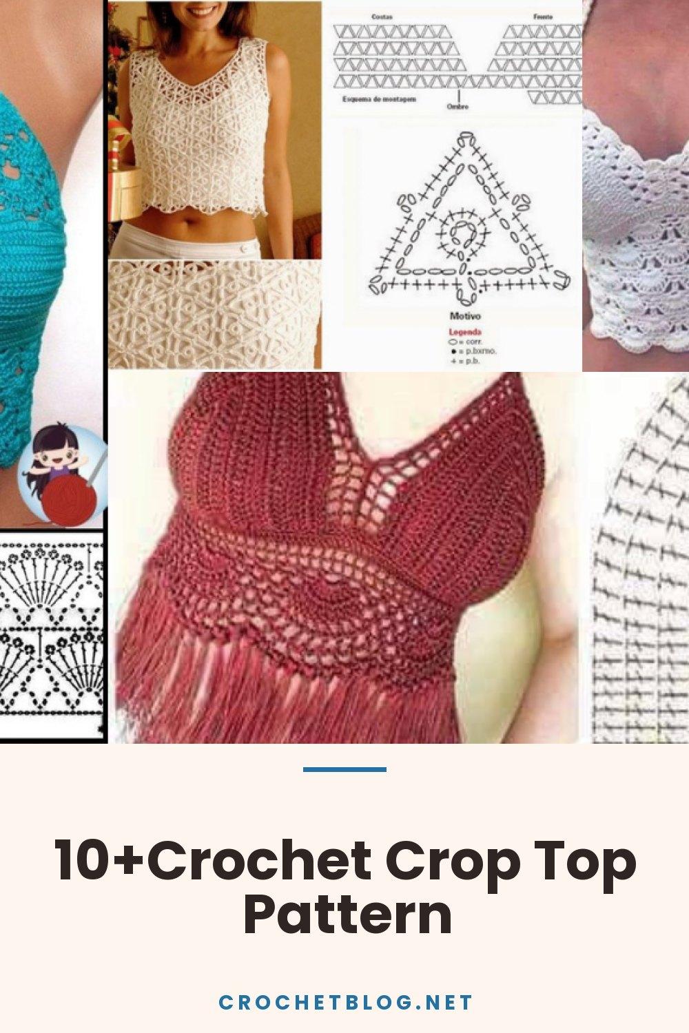 10+Crochet Crop Top Pattern