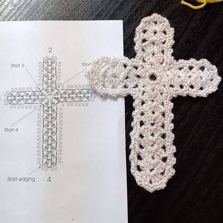 crochet cross in crochet 2