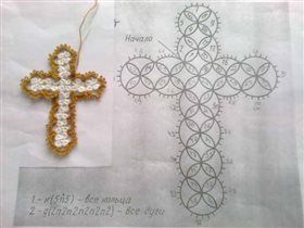 crochet cross in crochet 6