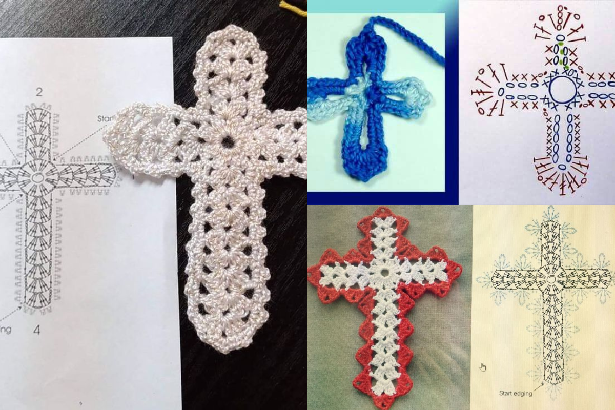 crochet cross in crochet