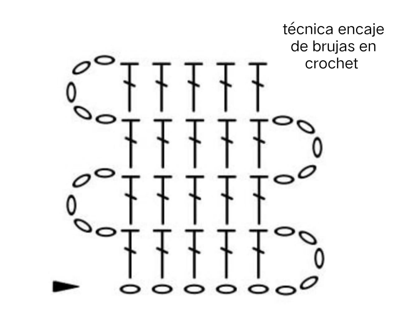 crochet cross stitches