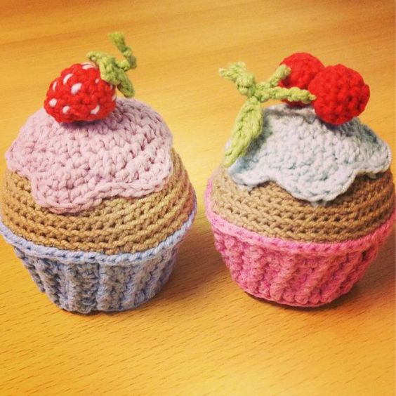 crochet cupcake tutorial and ideas 1