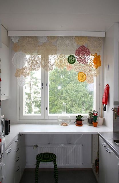 crochet curtains for the kitchen with graphics 10