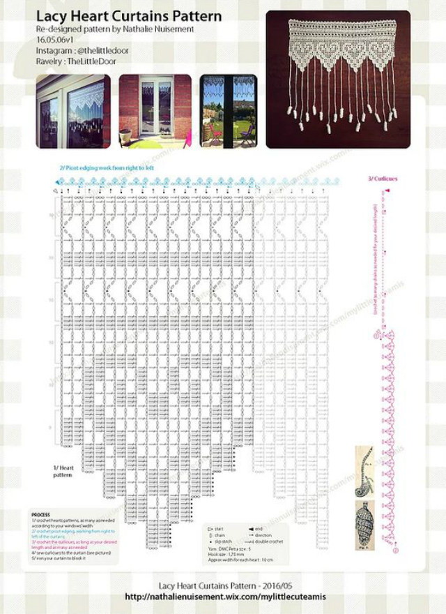 crochet curtains tutorials 10