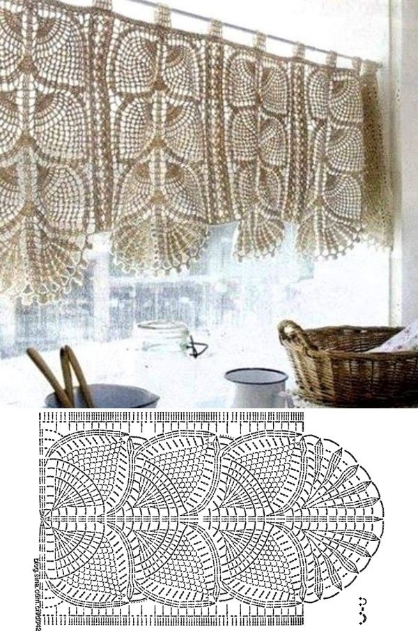 crochet curtains tutorials 11