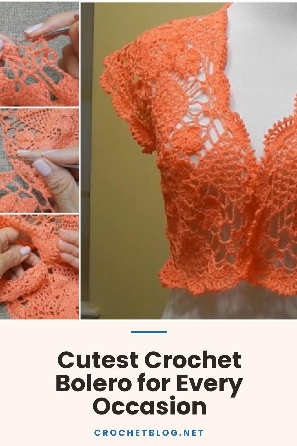 Cutest Crochet Bolero for Every Occasion