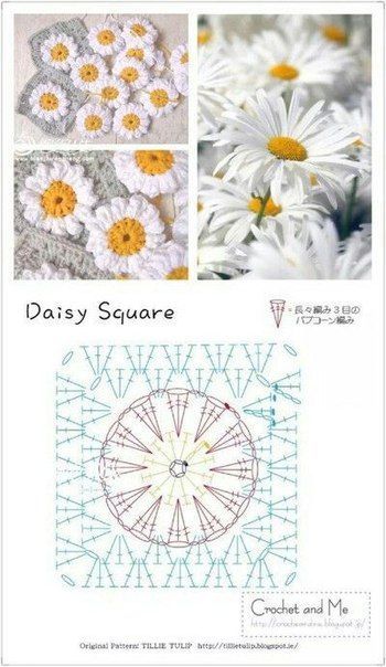 crochet daisy bags ideas 13