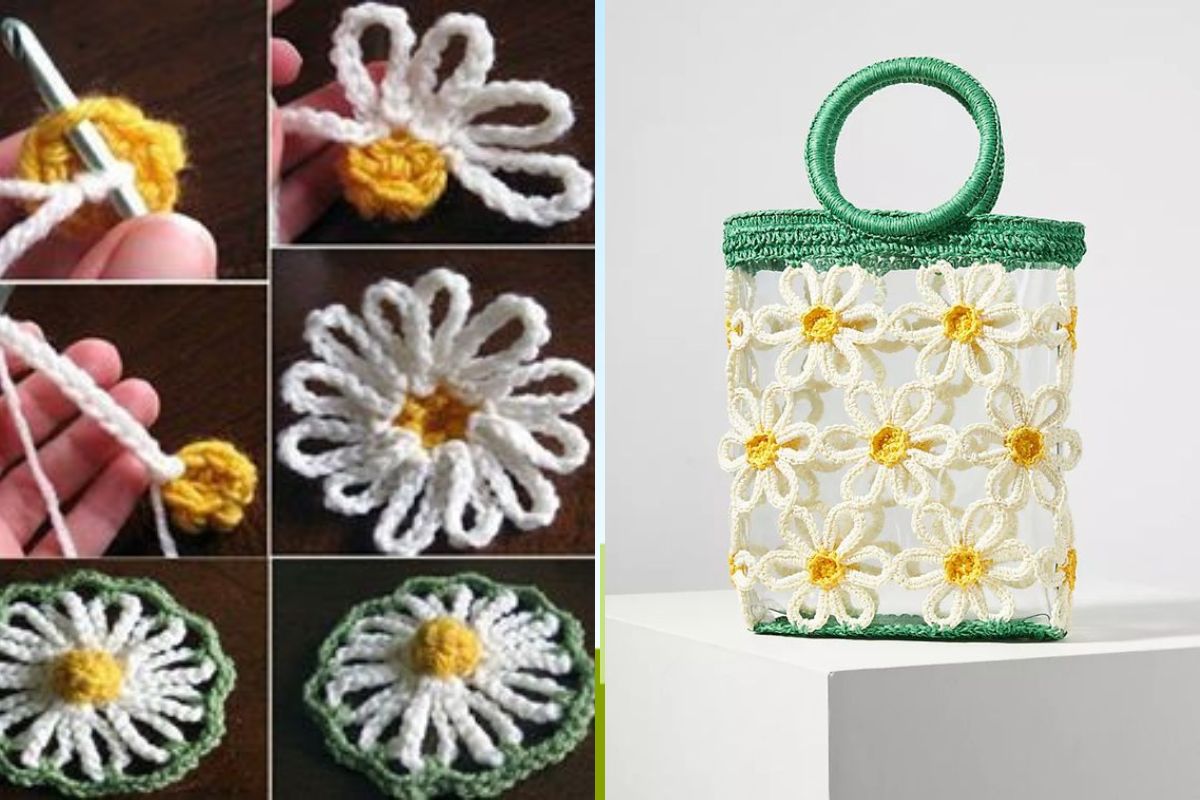 crochet daisy bags ideas 3 1