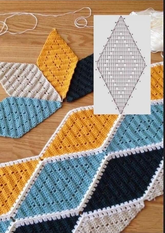 crochet diamond graphics 1