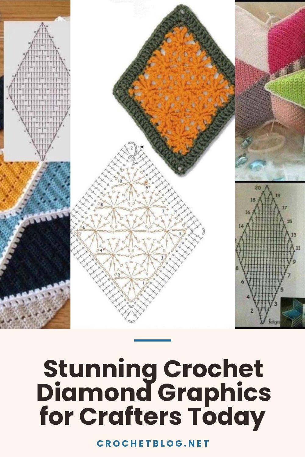 Stunning Crochet Diamond Graphics for Crafters Today