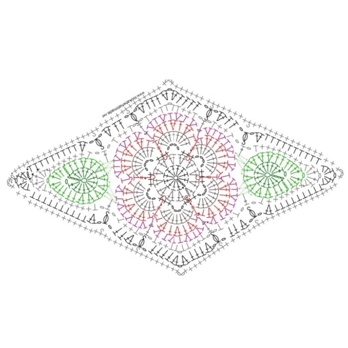 crochet diamond graphics 5