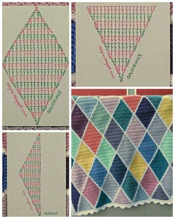 crochet diamond graphics 9