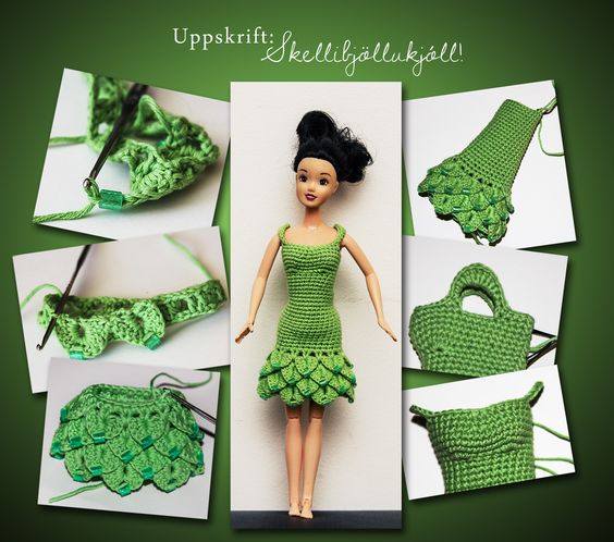 crochet doll dress ideas 1