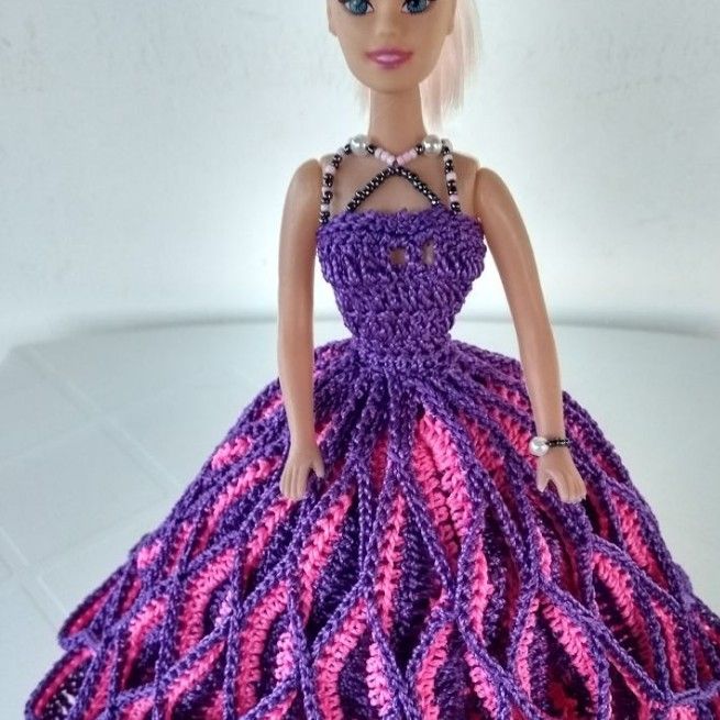 crochet doll dress ideas 8