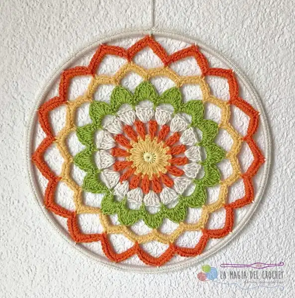 crochet dreamcatcher mandalas 5