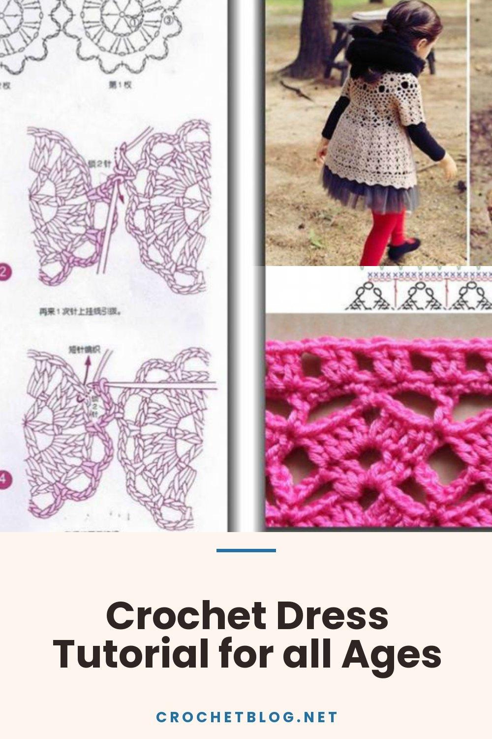 Crochet Dress Tutorial for all Ages