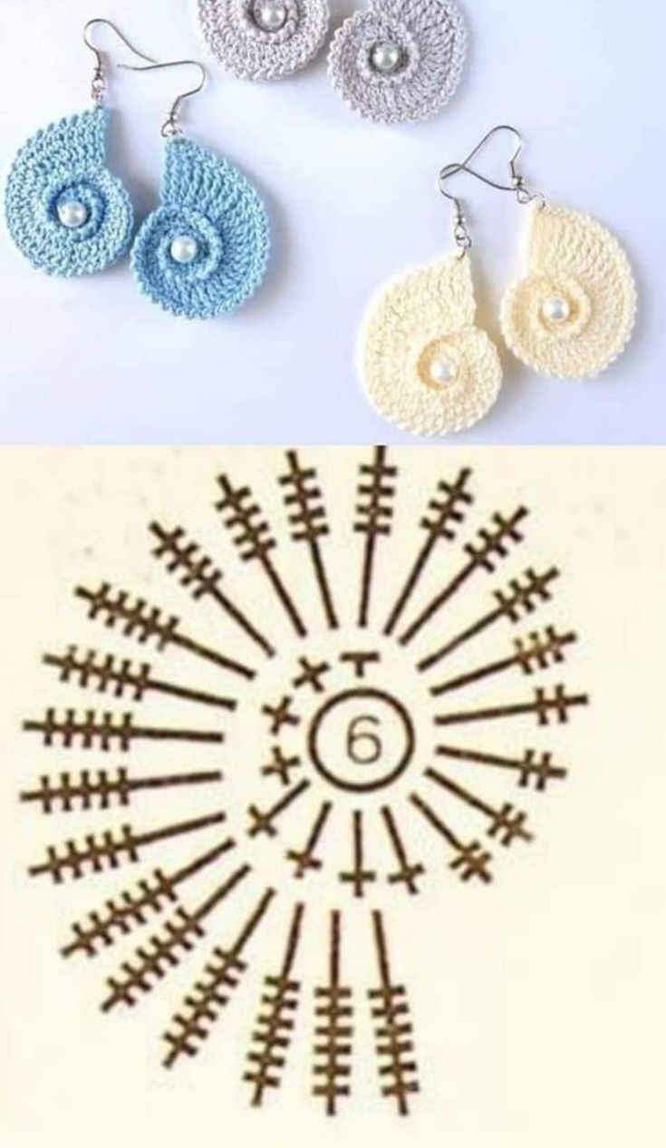 crochet earrings easy to make 10