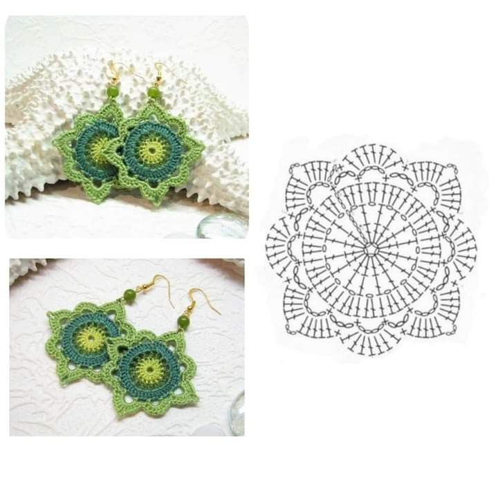 crochet earrings easy to make 7