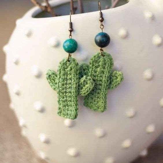 crochet earrings ideas and tutorials 1