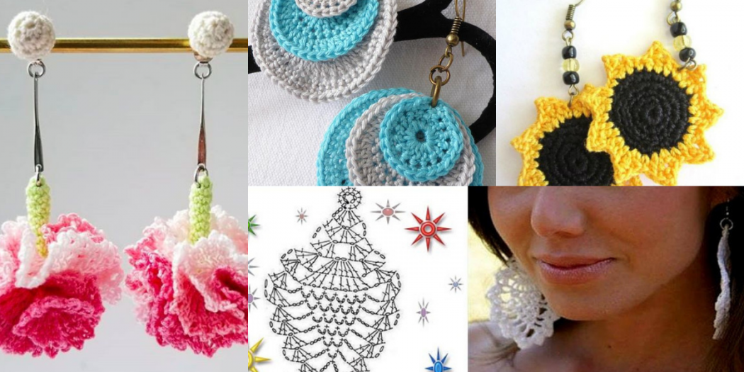 Crochet Earrings Ideas And Tutorials