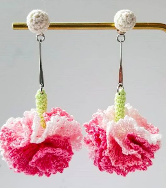 crochet earrings ideas and tutorials 5