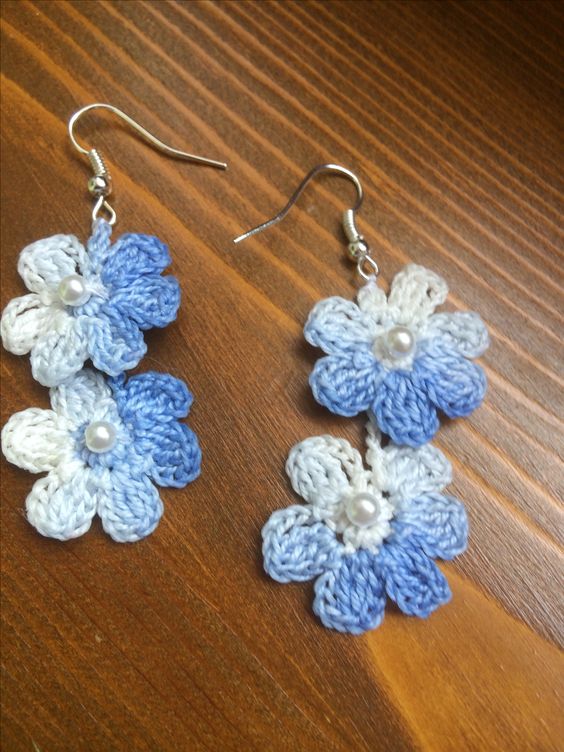 crochet earrings ideas and tutorials 8