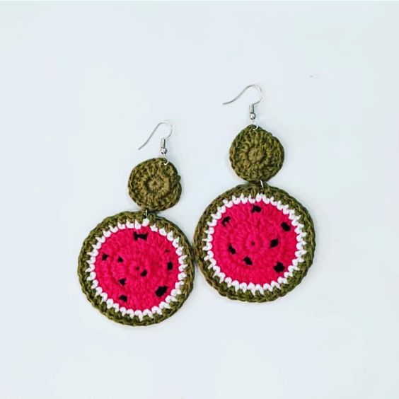 crochet earrings ideas and tutorials