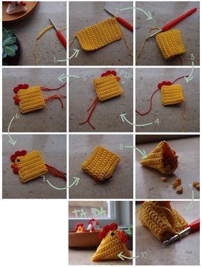 crochet easter chicken ideas