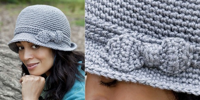 crochet elegant hat