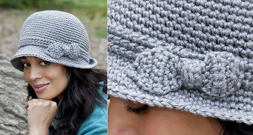 crochet elegant hat