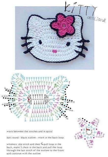 crochet face applique graphics 7