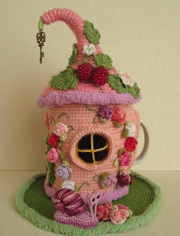 crochet fairy houses ideas