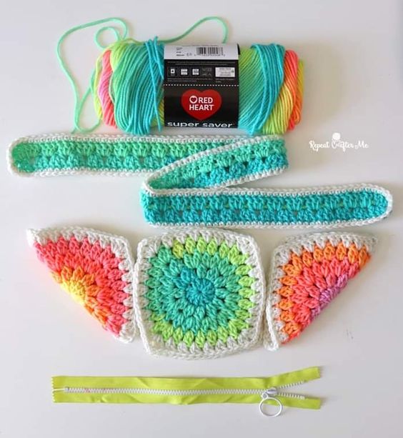 crochet fanny packs 8