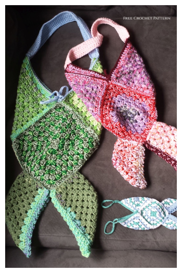 crochet fish bag patterns 1