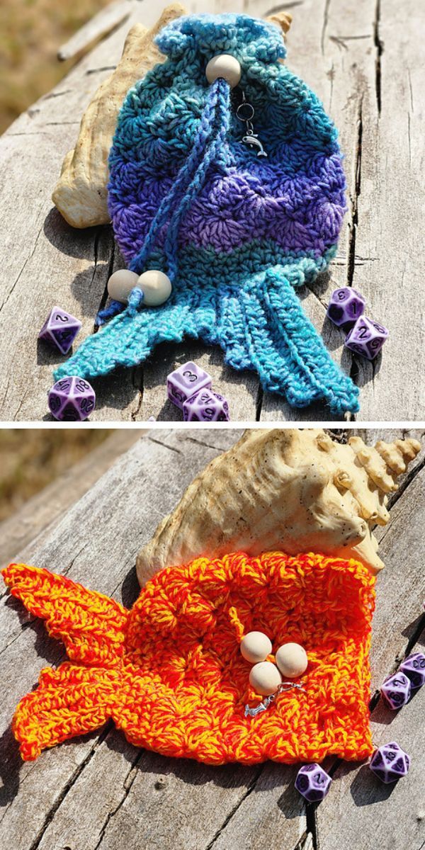 Crochet Fish Bag Free Patterns Fun DIY Projects