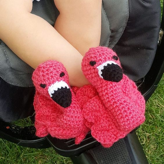 crochet flamenco booties for babies 1