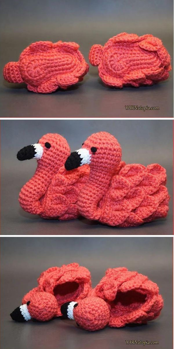 crochet flamenco booties for babies