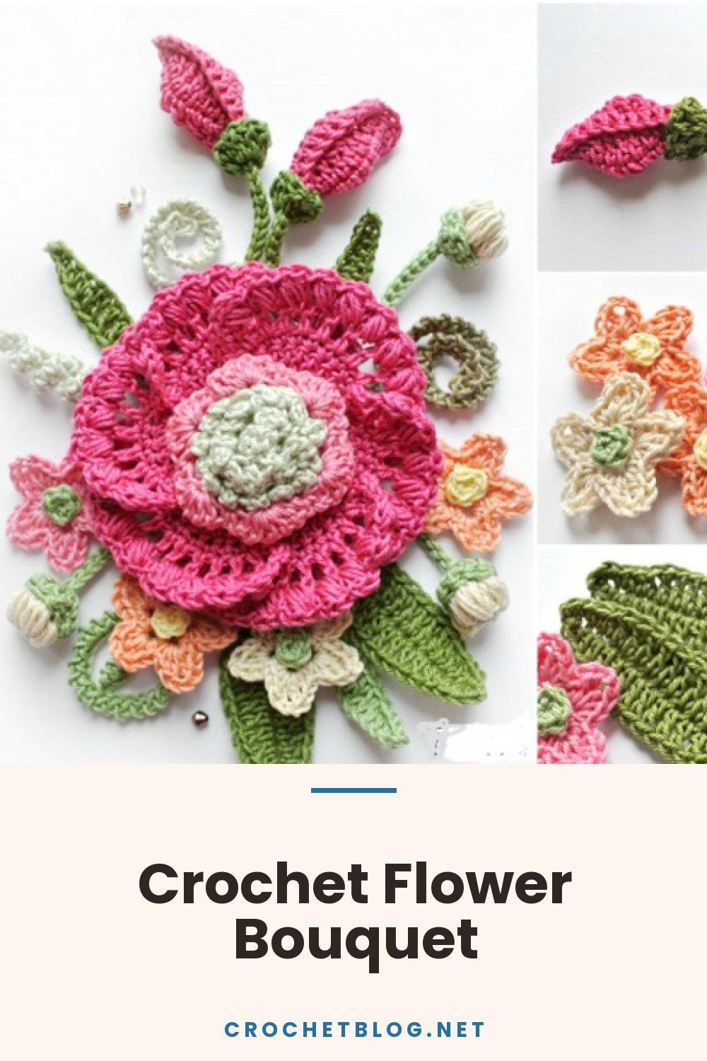 Crochet Flower Bouquet
