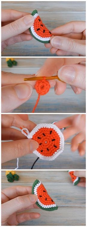 crochet fruit ideas and tutorials 7