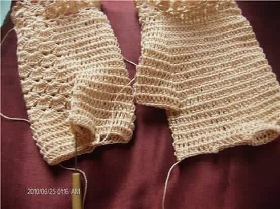 crochet gloves step by step 10