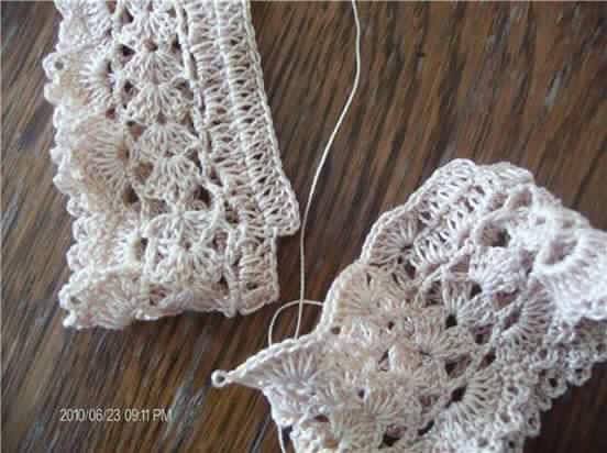 crochet gloves step by step 5