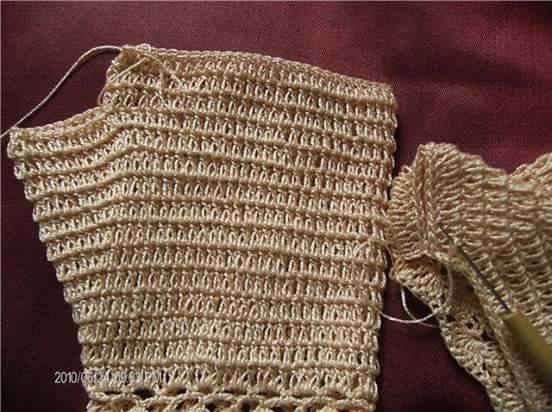 crochet gloves step by step 8