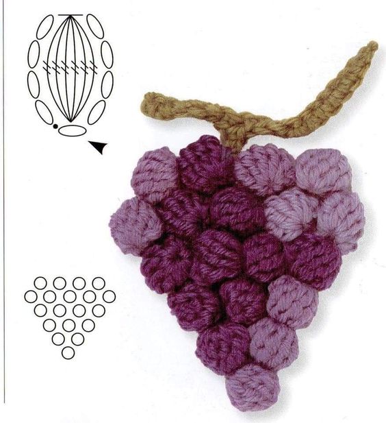 crochet grapes 3