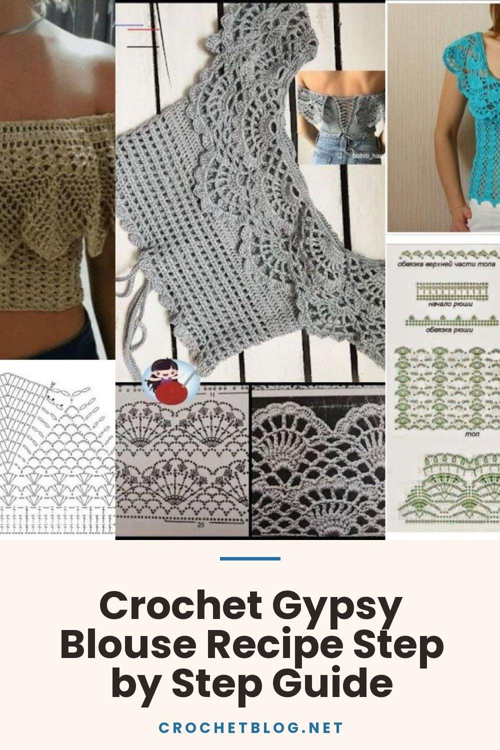 Crochet Gypsy Blouse Recipe Step by Step Guide