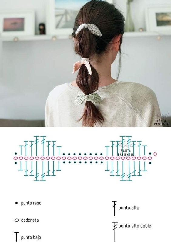 crochet hair accessories ideas 4