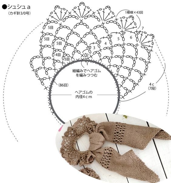 crochet hair accessories ideas 5