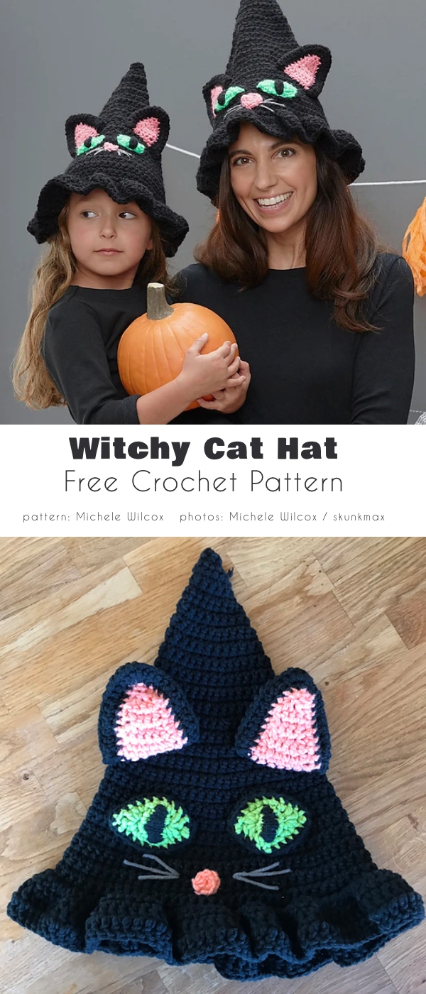 crochet halloween hat ideas and tutorial 4
