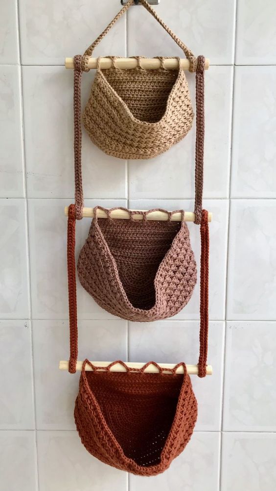 crochet hanging basket ideas 1