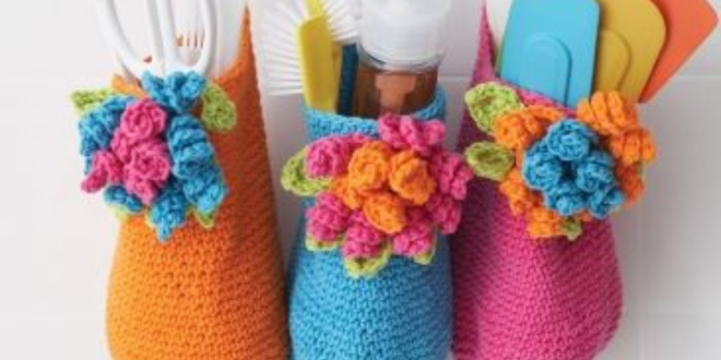crochet hanging basket ideas